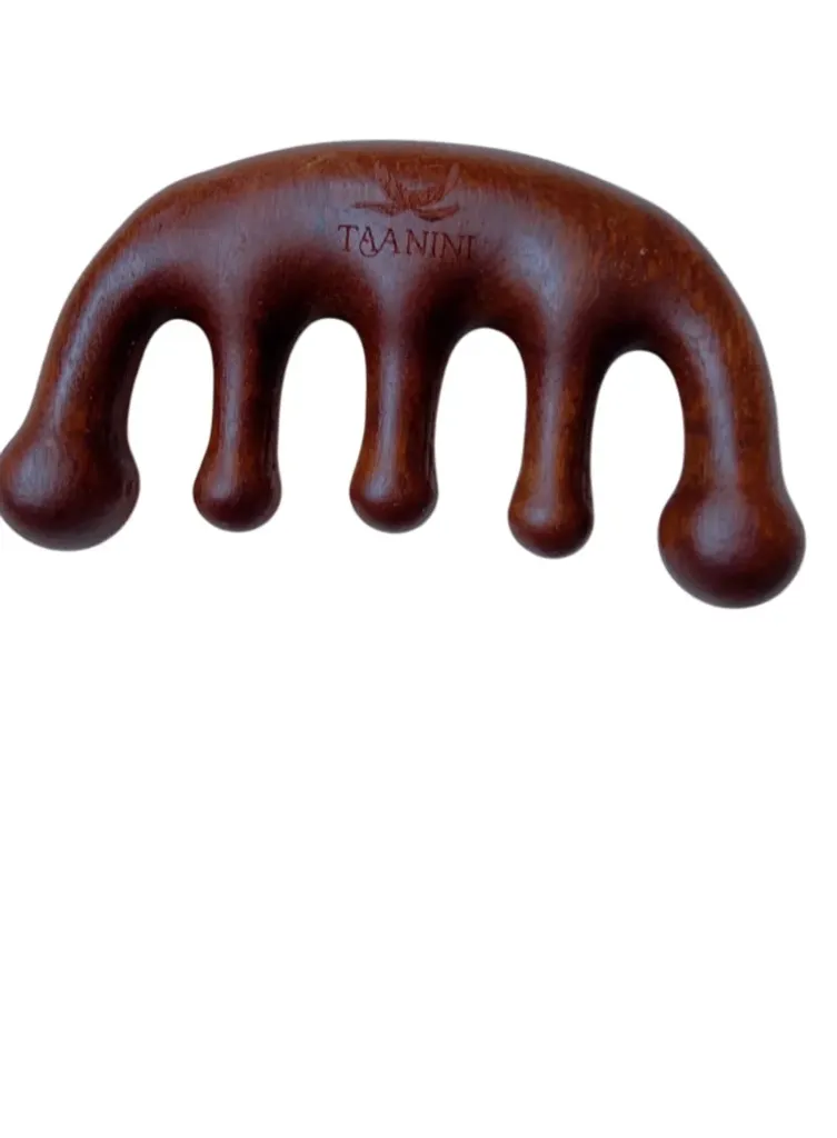 Guasha comb pour masser le cuir chevelu